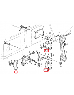 Capac Bucsa Casa Sitelor 25x48x72 mm John Deere PK1931H, PK1931-H