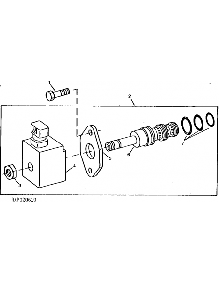 Solenoid Valve John Deere RE159087, RE190712, RE211158, RE54872, Waterman 712723 12VDC