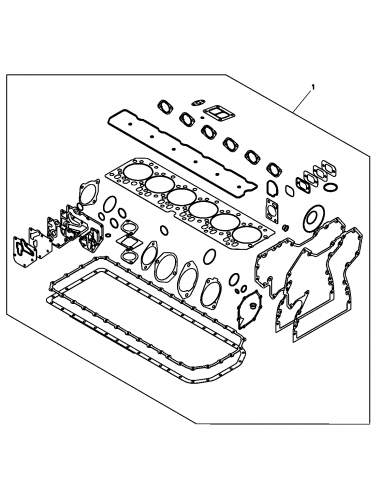 Set Garnituri Complet John Deere RE532631