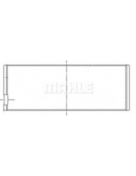 Cuzineti Biela STD 63 mm Fendt F285200310140, 12160570, Renault 7701019887, 6005008145
