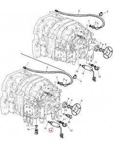 John Deere RE165047, RE190349, RE190350, RE212876, RE46575, RE51333, RE58157, RE69673, RE69674 2