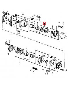 Bucsa 45x70x35 mm John Deere AZ40236 2