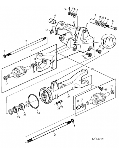 John Deere L40777, L58229, L62838, L63510, 4472358015