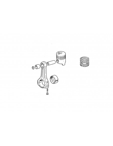 Piston Ring Set Ø 82 - 3x3x3x5x4 mm Fiat 4556623, 4556628, 4556633, 577649
