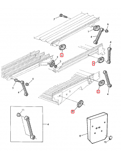 Gasket, Shaker Pan John Deere Z59450 2
