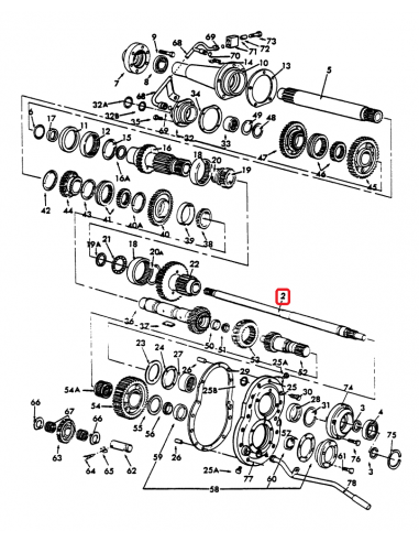 Ax Priza Putere 953 mm Ford New Holland 83913807, D8NN7A684AB, 87767015, 87554791