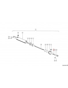 Piston Seal QFN 10X17 VG02 -  10X17,2X14,7/20,2MM Claas 0002153130, 00 0215 313 0, 215313, 000215313, 215313.0 2