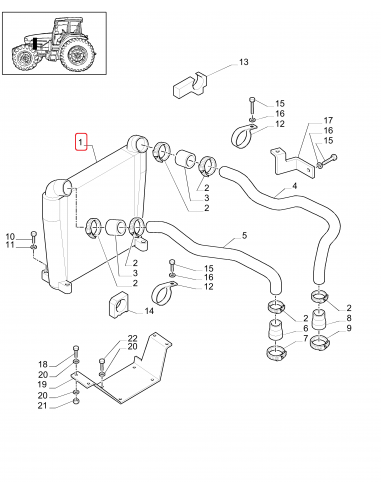 Case IH Ford New Holland 82028451, 82026517