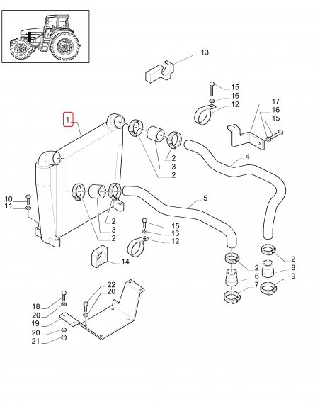 Case IH Ford New Holland 82028451, 82026517