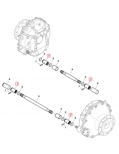 Bucsa Planetara, Coupling, H165510, H133230, HXE30611,
