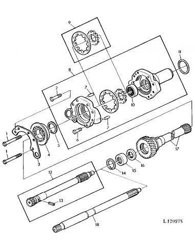 Pompa Ulei Transmisie John Deere AL120106, AL28923, AL30154, AL39355, AL41639, AL64139, AL69761