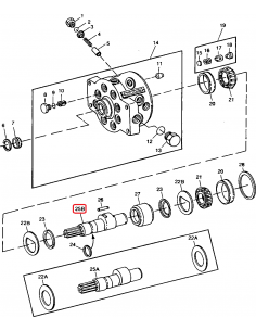 Ax Pompa Hidraulica John Deere R79150 2