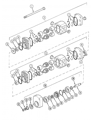 Pompa Hidraulica Case IH 3226942R93, 3226942R92, 3226942R91, 0510555306, 1517222589, 1517222590