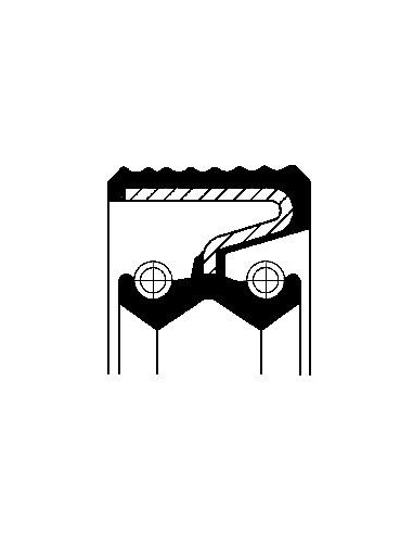 Simering 140x165x13/16,5 mm 0734309169, AL39339, F198.300.020.510